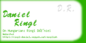 daniel ringl business card